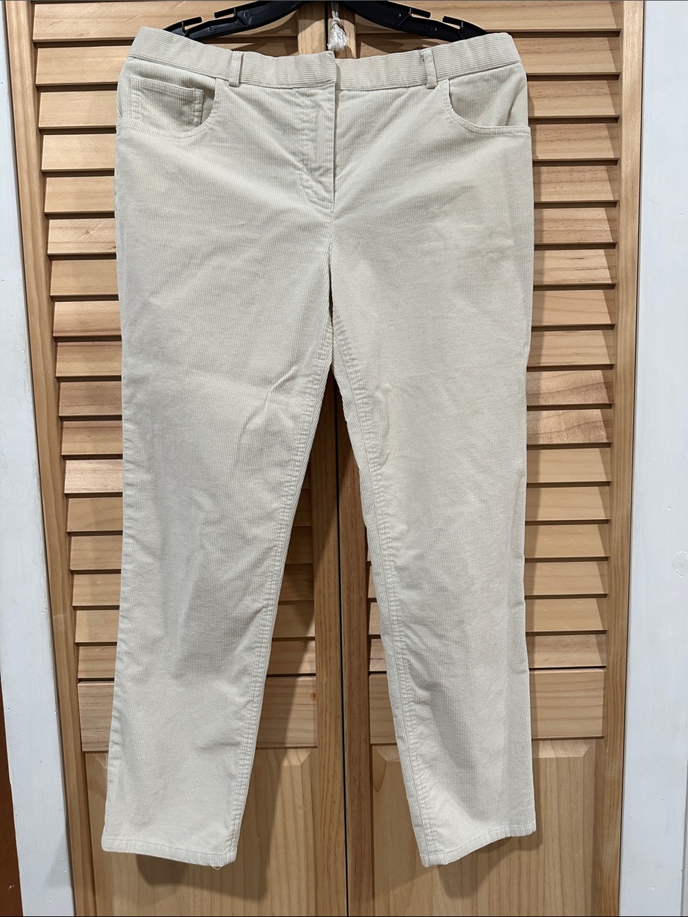 The Row Off-White Corduroy Trousers EUC Made in USA